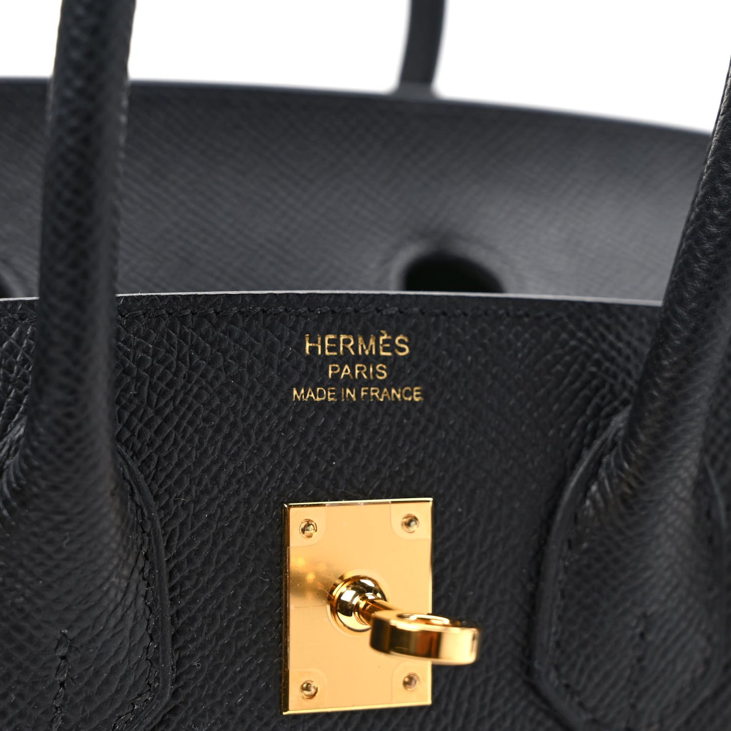 Epsom Birkin Sellier 25 Black