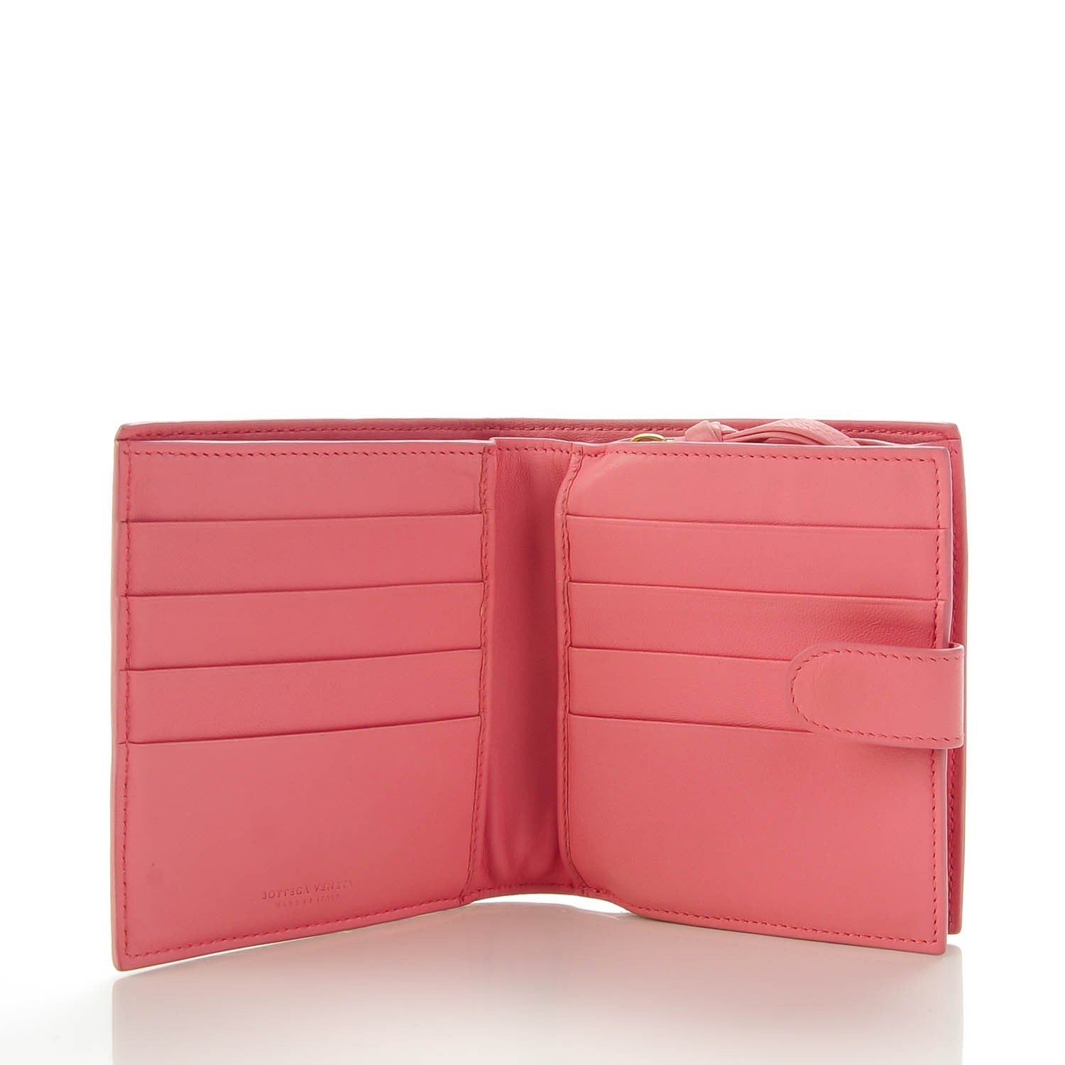 Bottega Veneta Nappa Intrecciato Mini Wallet Petal 6 of 9