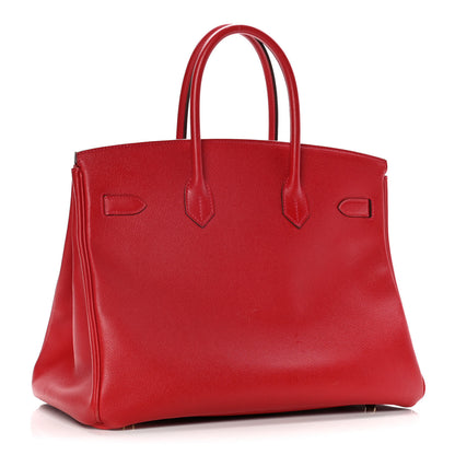 Hermes Epsom Birkin 35 Rouge Casaque 3 of 16