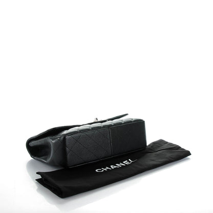 Chanel Caviar Quilted Jumbo Single Flap Black 4 of 8
