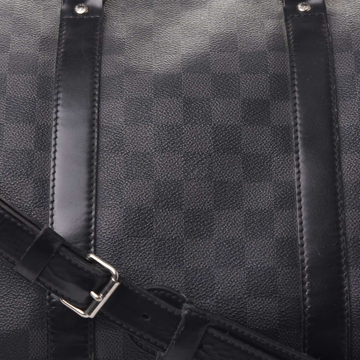 Damier Graphite Keepall Bandouliere 55