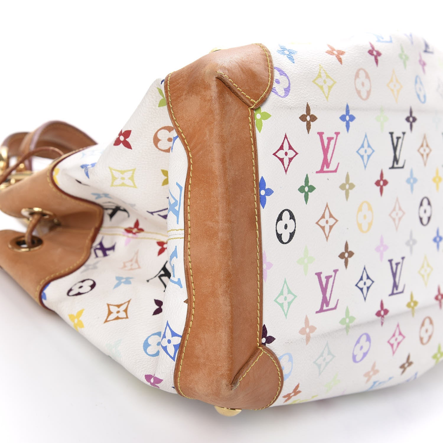 Louis Vuitton Monogram Multicolor Ursula White 6 of 11