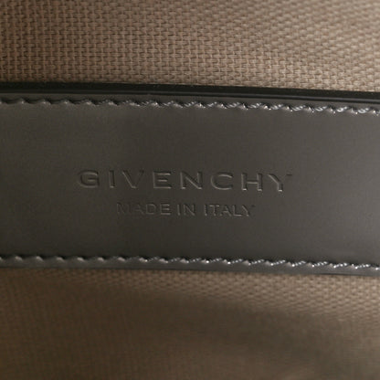 Givenchy Patent Embossed Antigona Portfolio Pouch Silvery 6 of 8