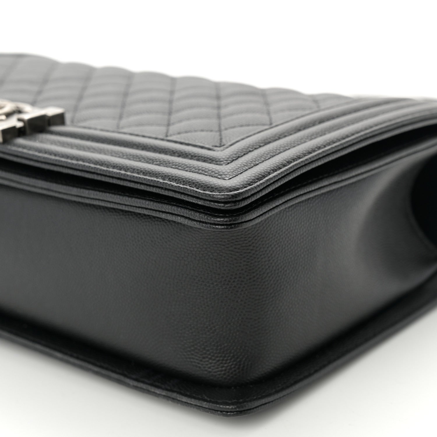 Chanel Caviar Quilted New Medium Boy Flap Black 10 of 10