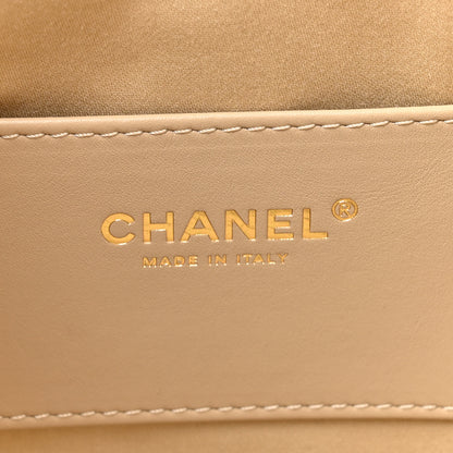 Chanel Metallic Caviar Quilted Small Chanel 25 Handbag Gold 6 of 10