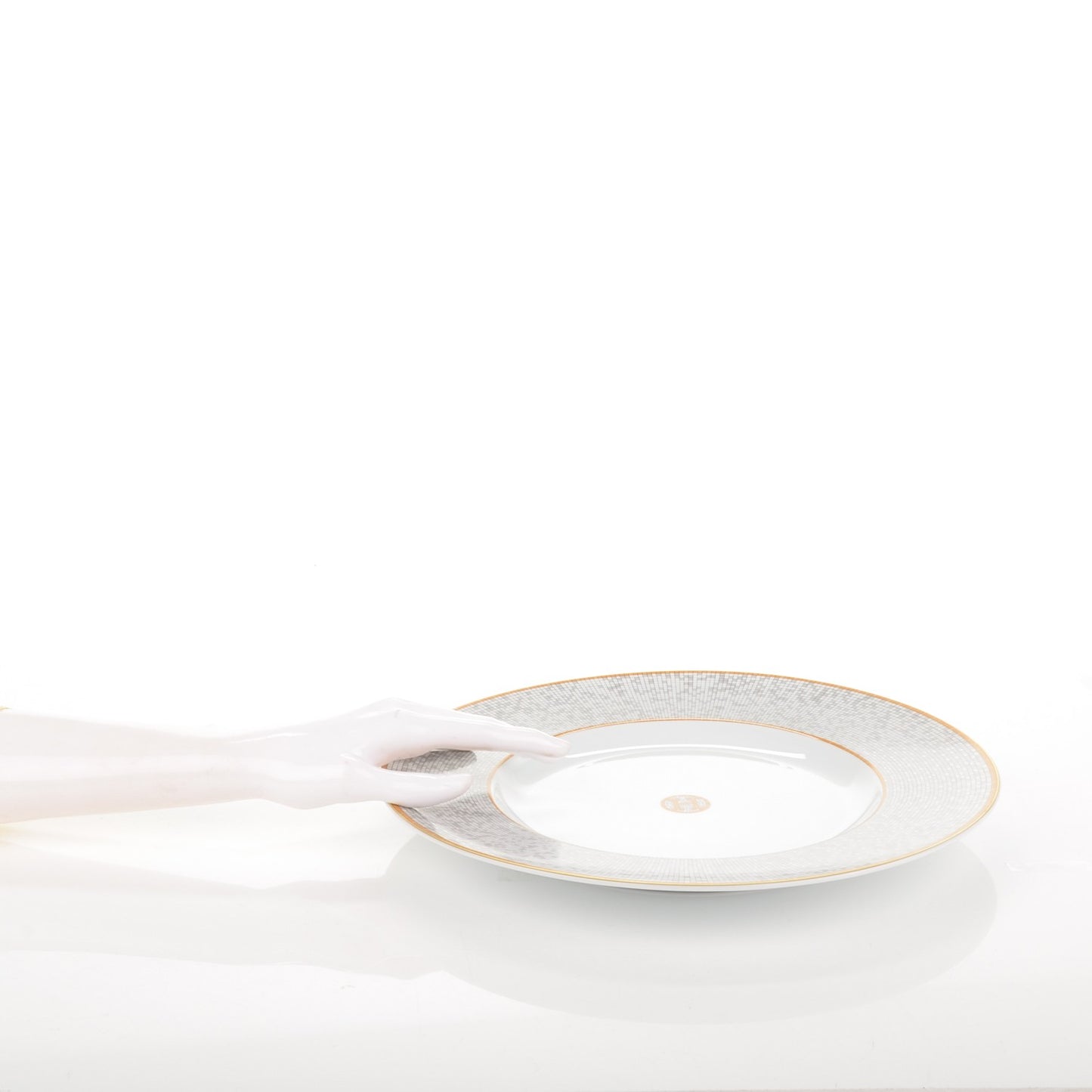Porcelain Mosaique Au 24 Presentation Plate