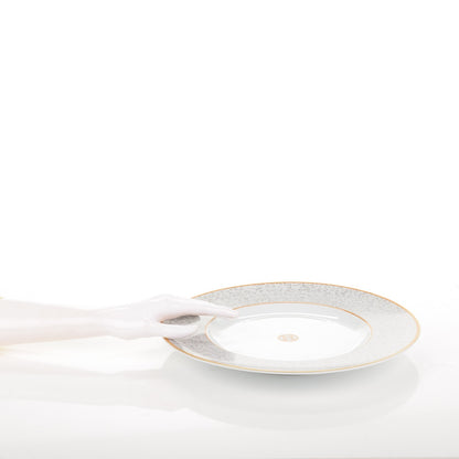 Hermes Porcelain Mosaique Au 24 Presentation Plate 2 of 6