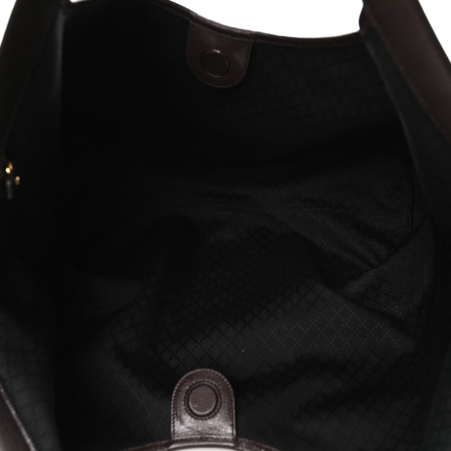 Gucci GG Monogram Web Large Giglio Tote Dark Brown 6 of 10