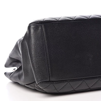 Chanel Caviar Quilted Grand Shopping Tote GST Black 12 of 19