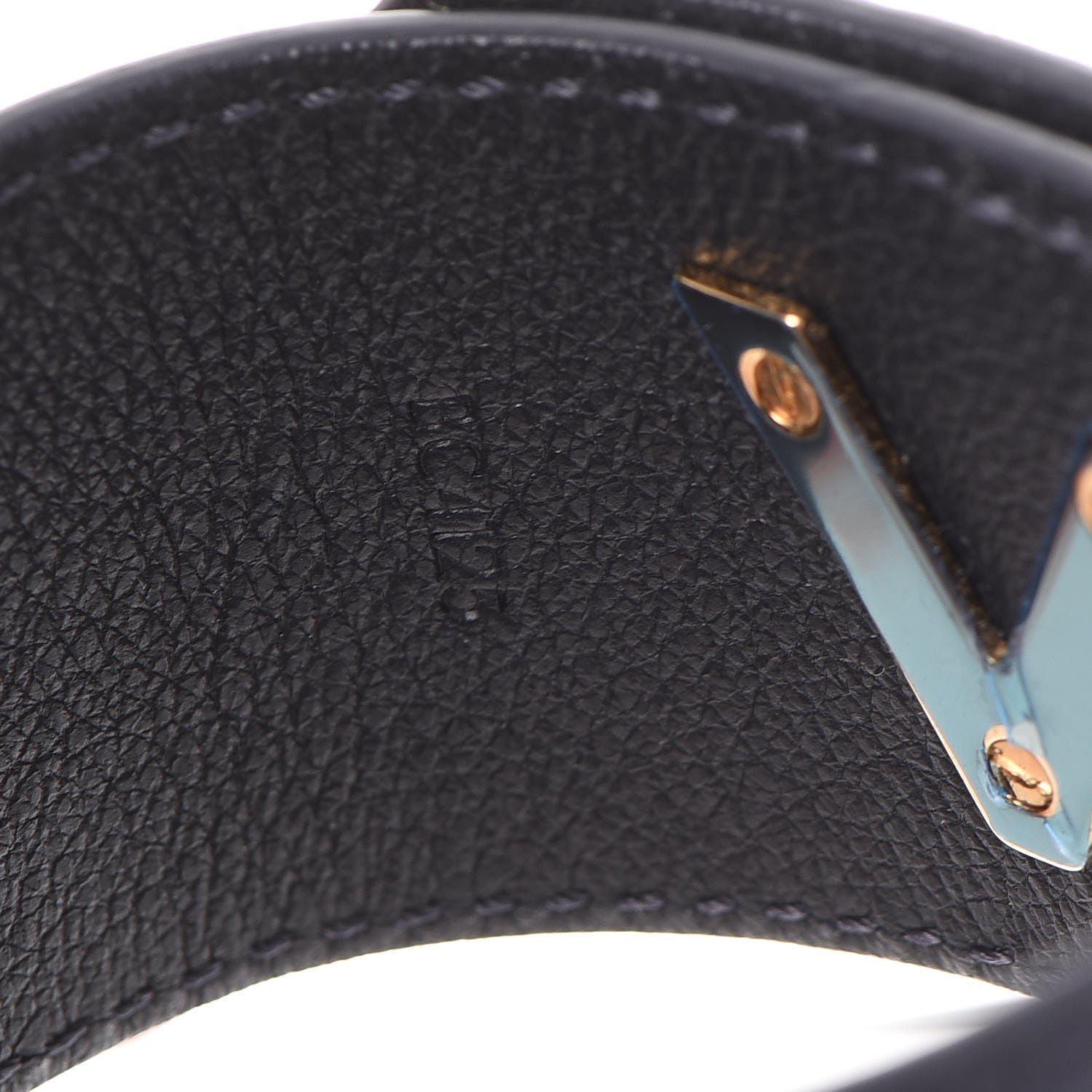 Louis Vuitton Epi Twist It Cuff 19 Indigo 8 of 9
