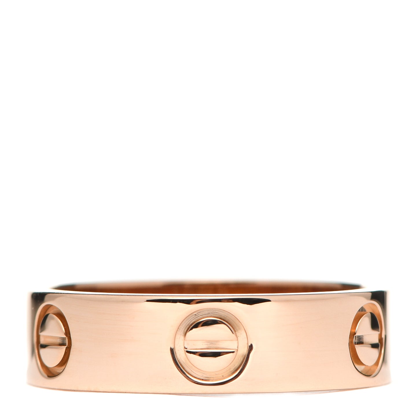 18K Pink Gold 5.5mm LOVE Ring 56 7.5