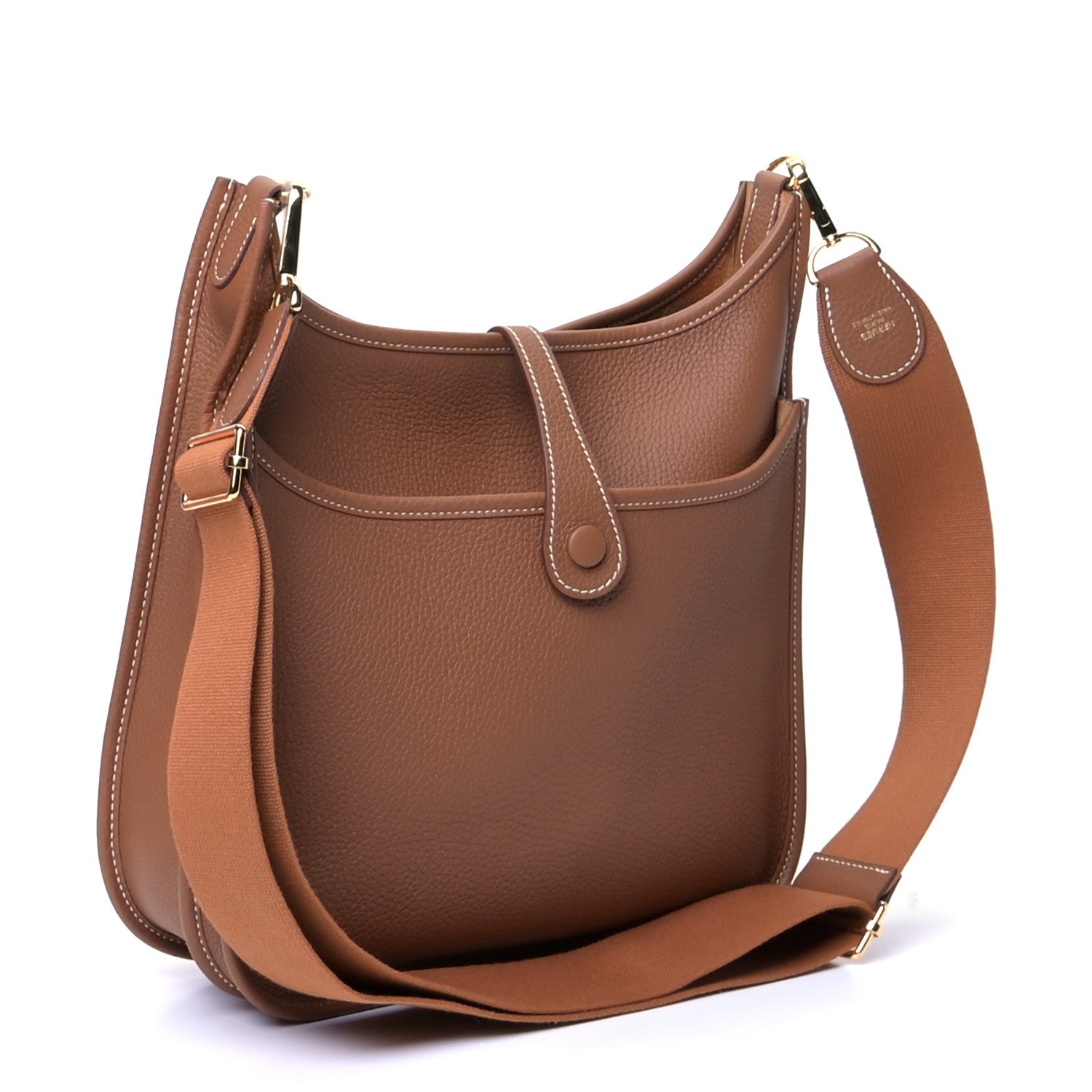 Hermes Taurillon Clemence Evelyne III PM Gold 2 of 4