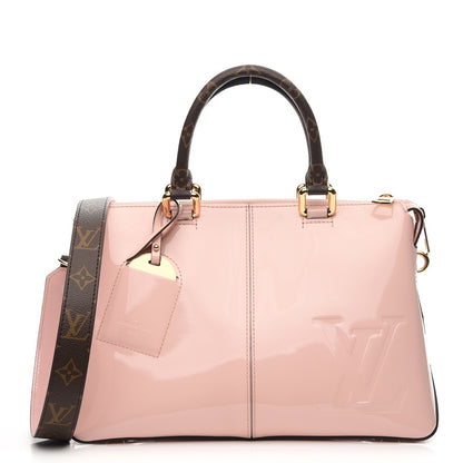 Louis Vuitton Patent Calfskin Miroir Tote Rose Ballerine 1 of 9
