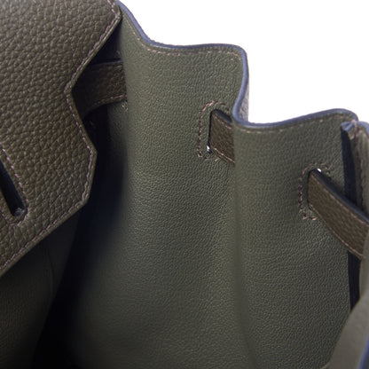 Hermes Togo Birkin 30 Vert De Gris 18 of 31