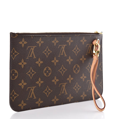 Louis Vuitton Monogram Neverfull MM GM Pochette 3 of 8