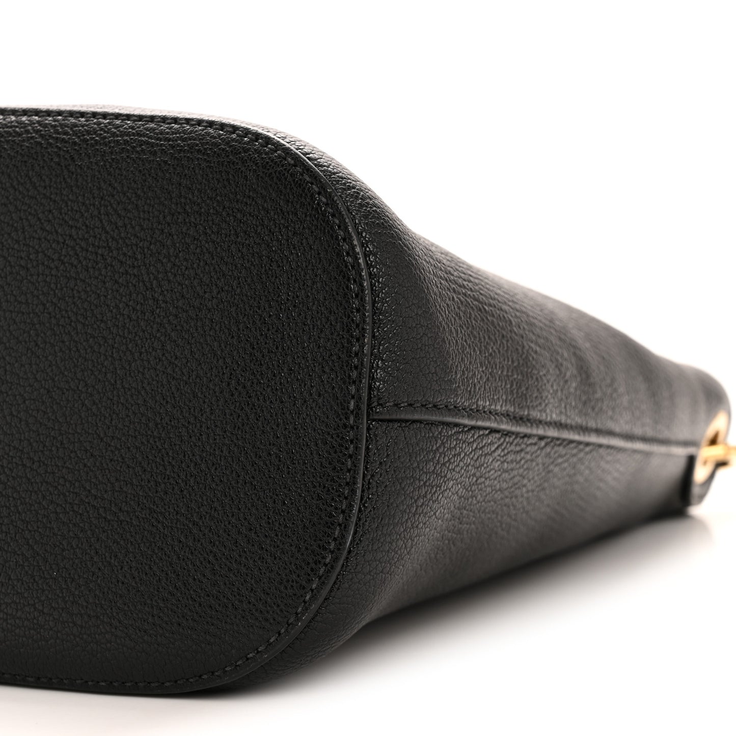 Calfskin Madras Shoulder Bag Black