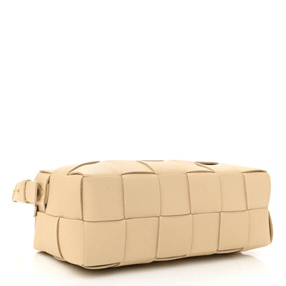 Bottega Veneta Grained Calfskin Maxi Intrecciato Cassette Crossbody Bag Porridge 4 of 10
