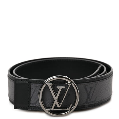 Louis Vuitton Calfskin Monogram Eclipse 40 mm LV Circle Belt 85 34 1 of 4
