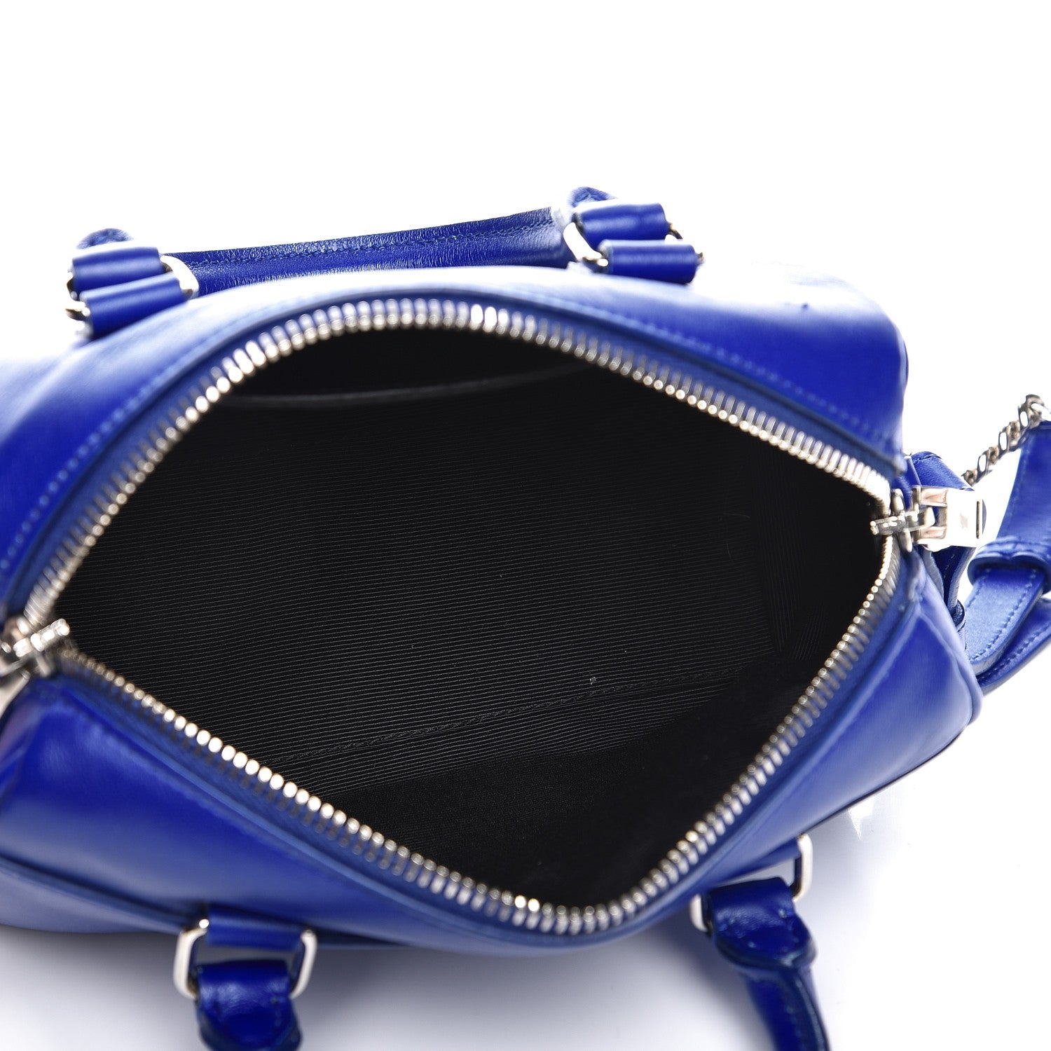 Saint Laurent Calfskin Toy Classic Duffle Blue 5 of 11