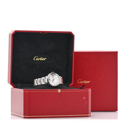 Cartier Stainless Steel Diamond 33mm Ballon Bleu De Cartier Quartz Watch 5 of 5