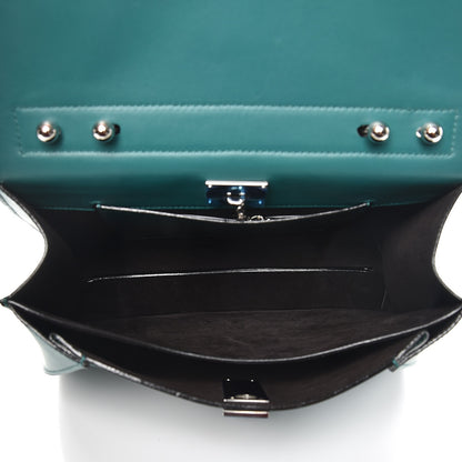 Proenza Schouler Calfskin Medium Hava Top Handle Bag Malachite 7 of 7