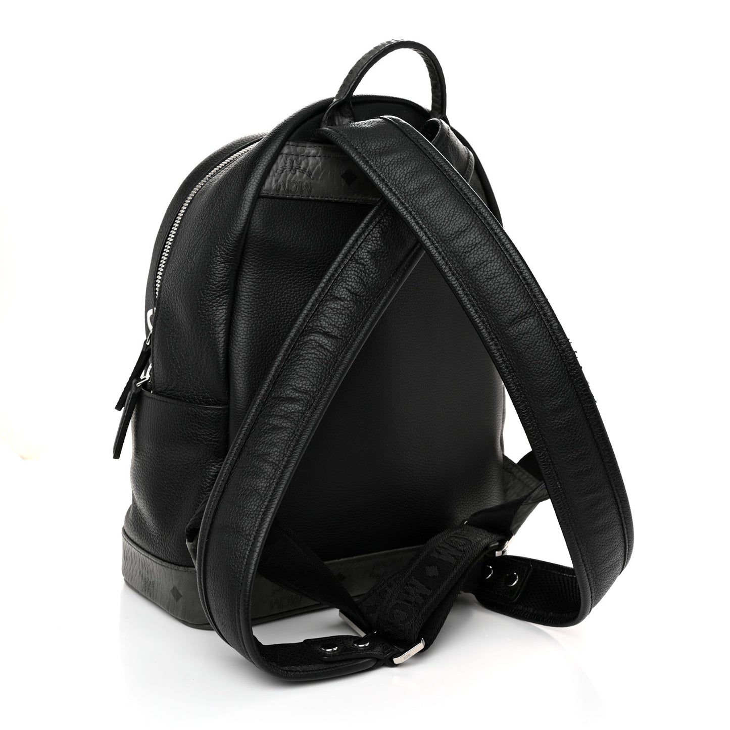 Visetos Calfskin Medium Geonautic Backpack Black Phantom Grey