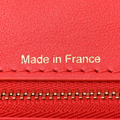 Delvaux Calfskin MM Tempete Satchel Coral 8 of 11