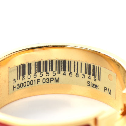 Hermes Enamel Wide Clic Clac H Bracelet PM Rouge 6 of 6