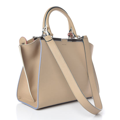 Fendi Vitello Dolce Petite 3Jours Tote Amido 3 of 9