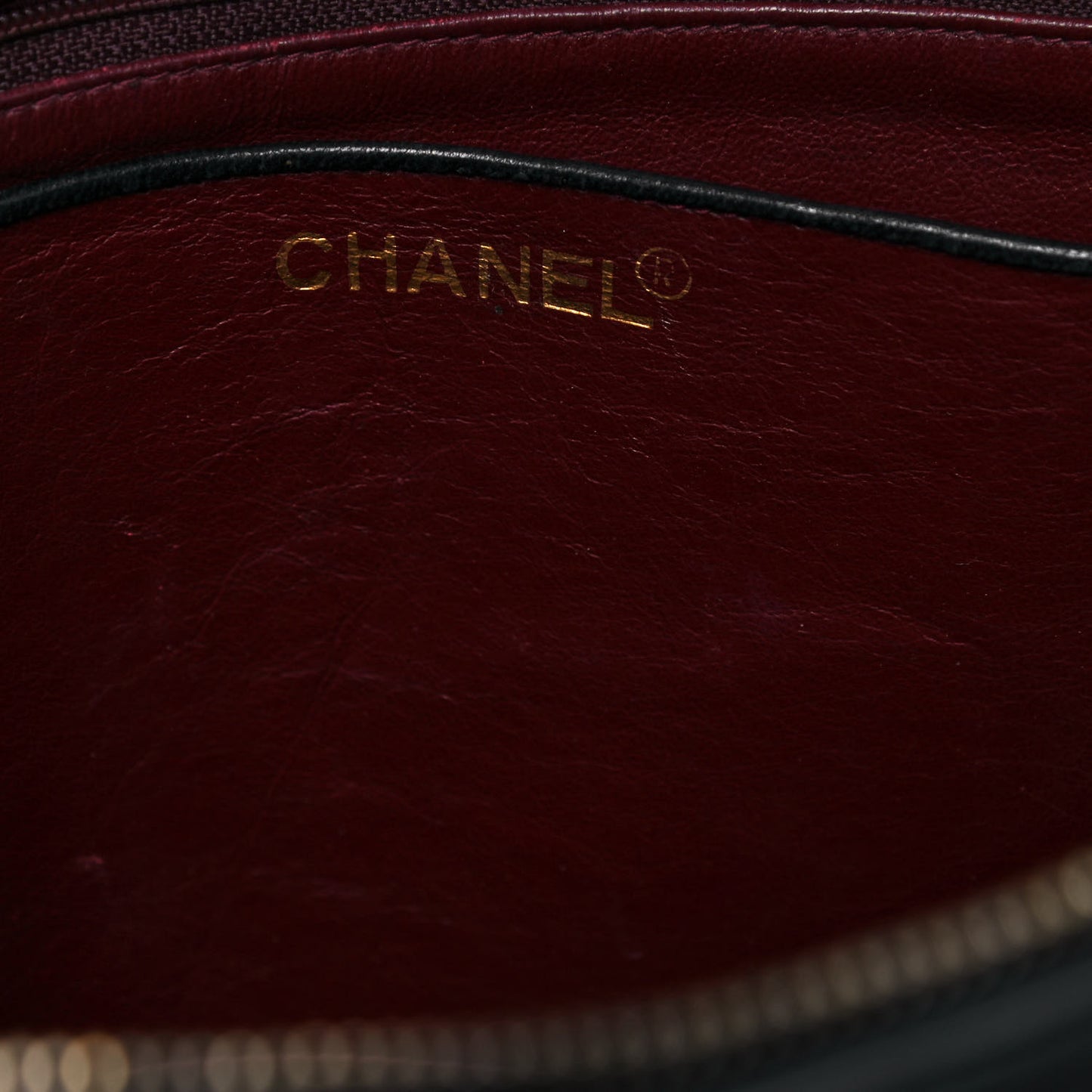 Lambskin Quilted Shoulder Bag Black