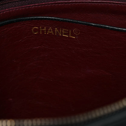Chanel Lambskin Quilted Shoulder Bag Black 5 of 19