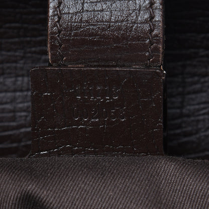Gucci Monogram Bamboo Bullet Bag Dark Brown 13 of 15