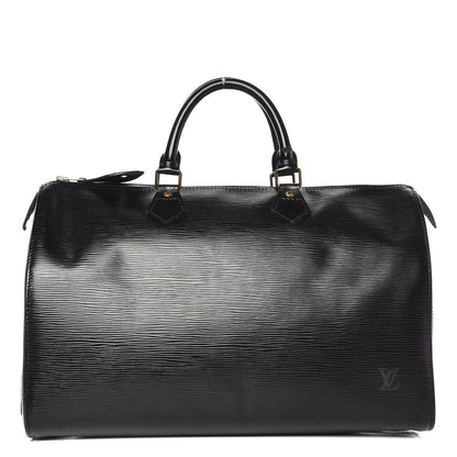 Louis Vuitton Epi Speedy 40 Black 1 of 17