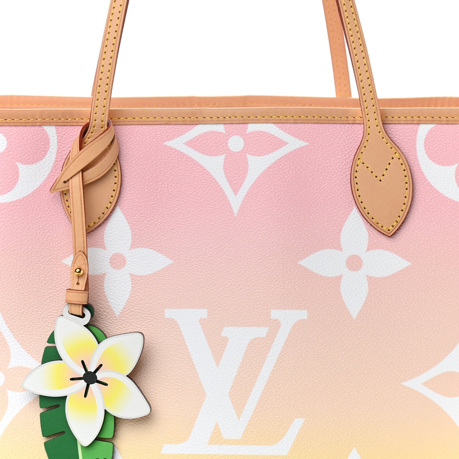 Louis Vuitton Monogram Giant By The Pool Neverfull MM Light Pink 9 of 12