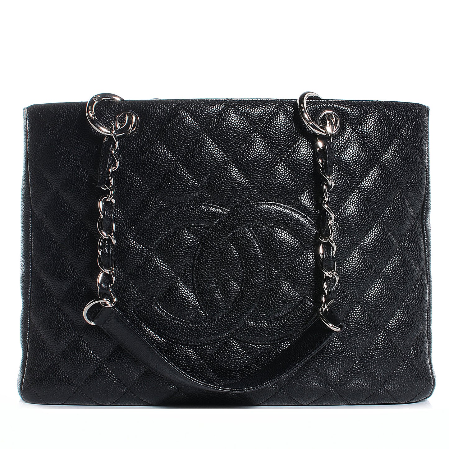 Caviar Grand Shopping Tote GST Black