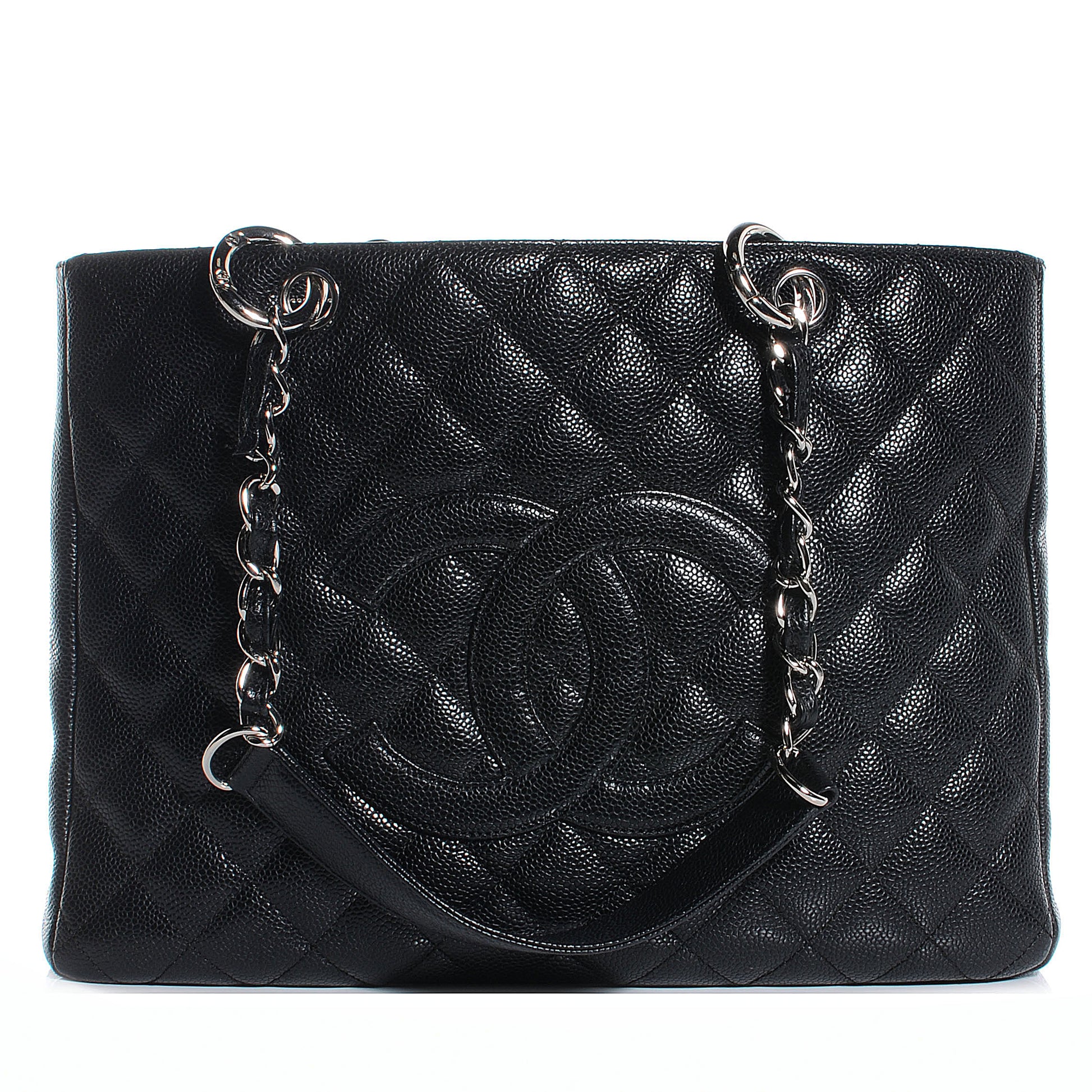 Chanel Caviar Grand Shopping Tote GST Black 1 of 7