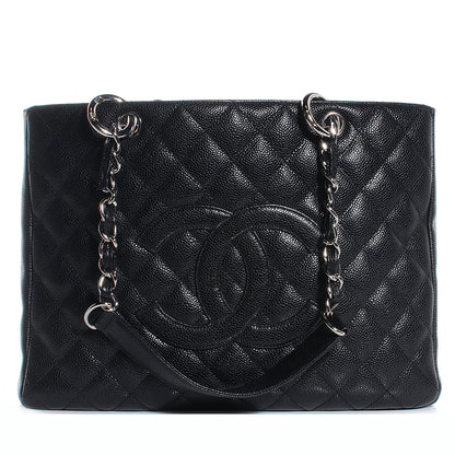 Chanel Caviar Grand Shopping Tote GST Black 1 of 7