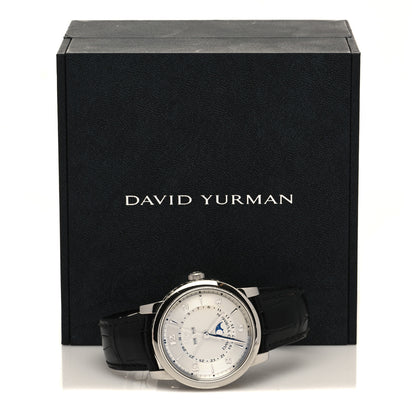 David Yurman Stainless Steel Alligator 43mm Moon Day-Date Automatic Watch 5 of 5
