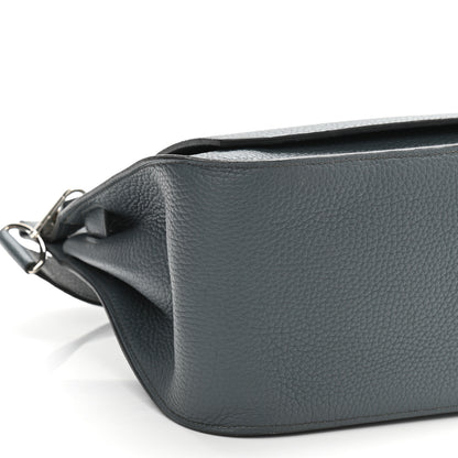 Hermes Taurillon Clemence Jypsiere 31 Bleu Ocean 9 of 12