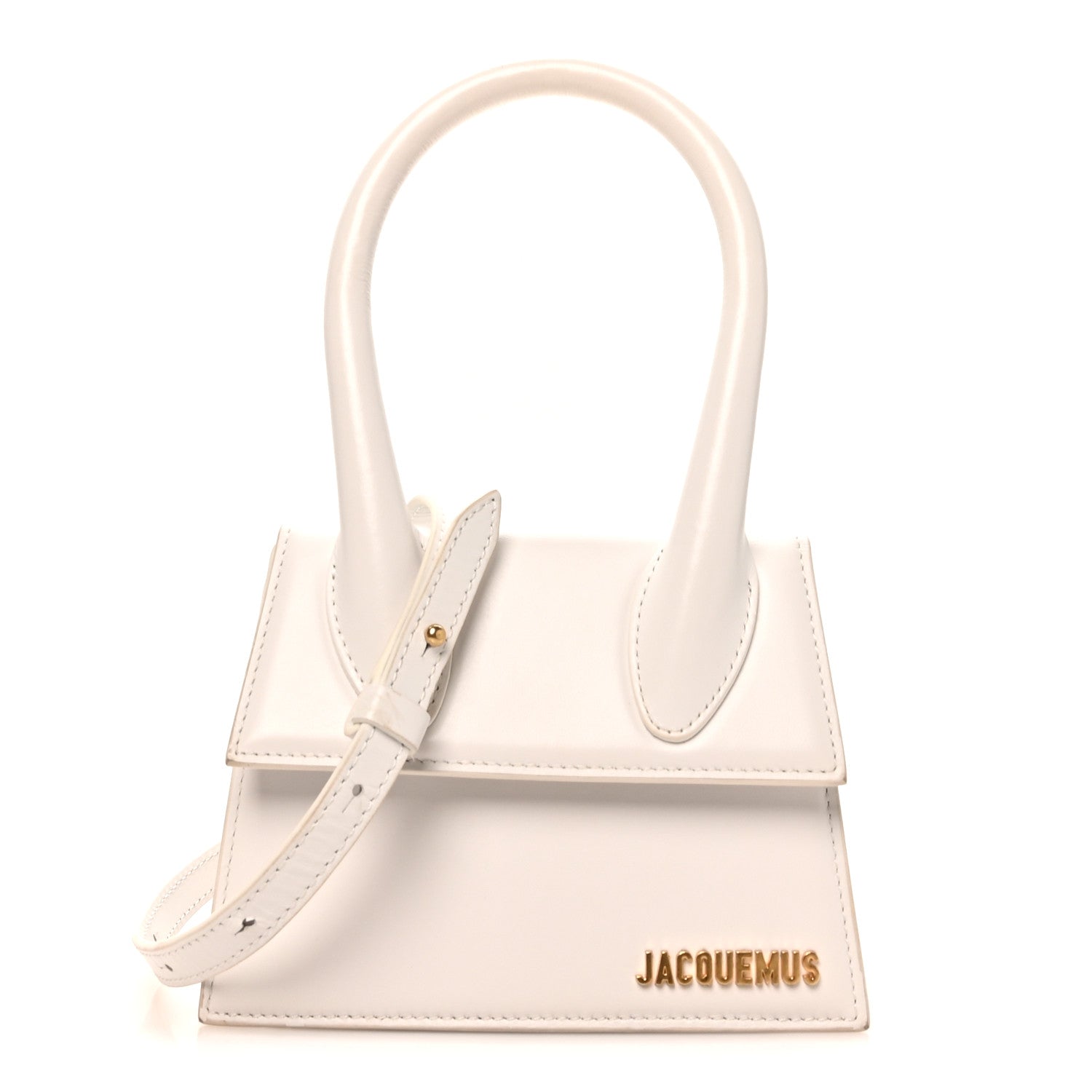 Jacquemus Smooth Calfskin Le Chiquito Moyen White 1 of 9
