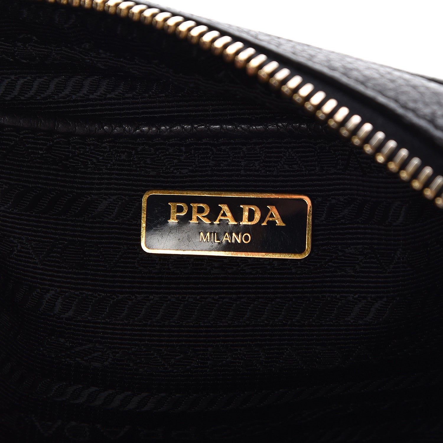 Prada Vitello Daino Mini Camera Crossbody Black 8 of 11