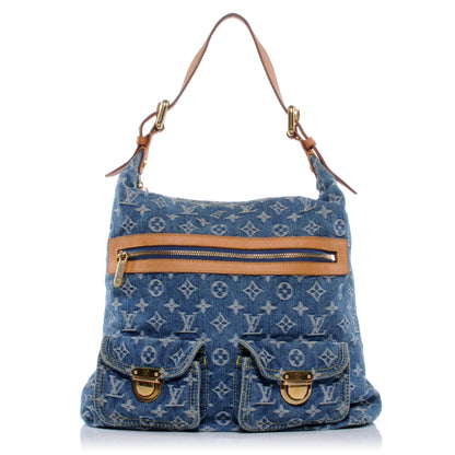 Louis Vuitton Denim Baggy GM Blue 1 of 7