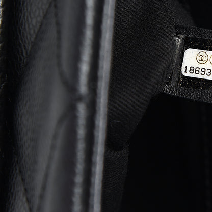 Chanel Caviar Quilted Timeless CC Soft Tote Black 6 of 10