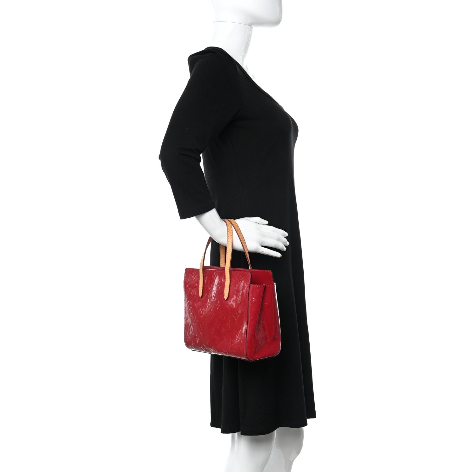 Louis Vuitton Vernis Catalina BB Rose Indien 2 of 12