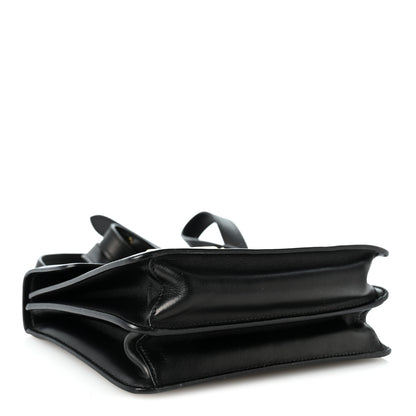 Prada Saffiano Symbole Flap Shoulder Bag Black 4 of 10