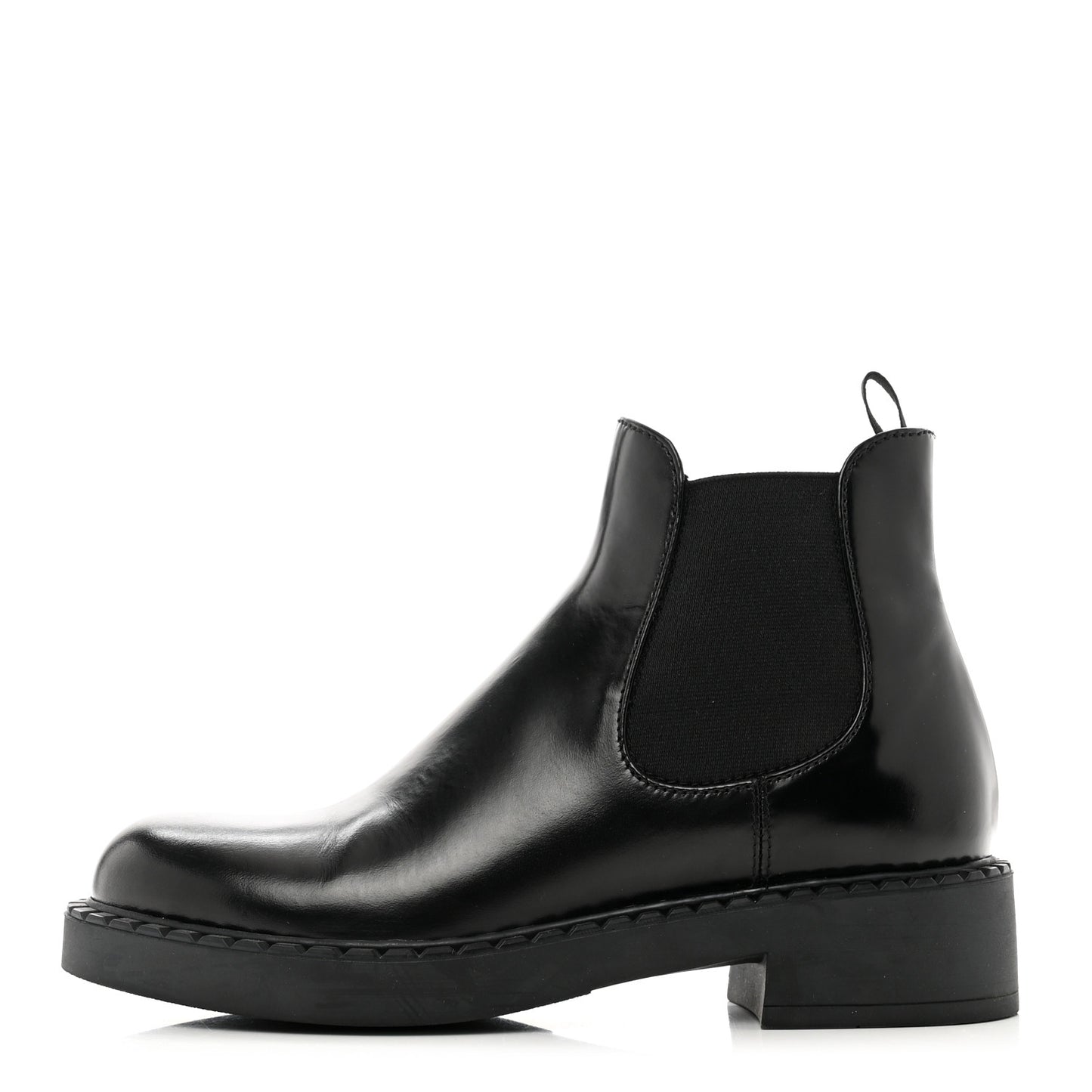 Spazzolato Chelsea 50mm Ankle Boots 38.5 Black