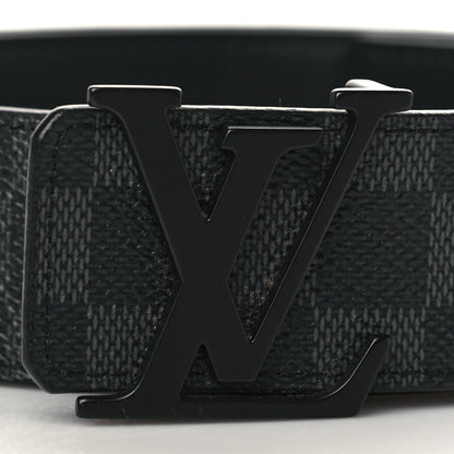 Louis Vuitton Calfskin Damier Eclipse 40mm LV Initiales Reversible Belt 95 38 2 of 7