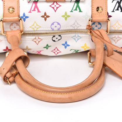 Louis Vuitton Monogram Multicolor Keepall 45 White 13 of 18