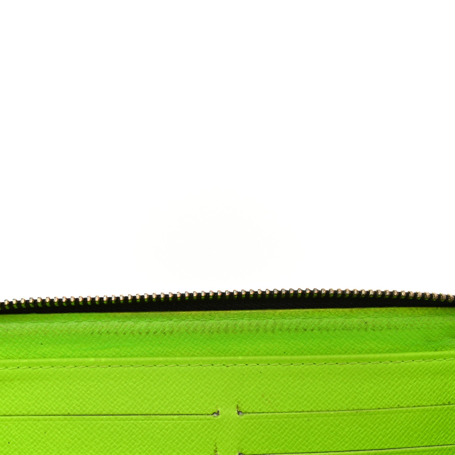 Louis Vuitton Monogram Graffiti Zippy Wallet Green 16 of 21
