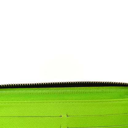 Louis Vuitton Monogram Graffiti Zippy Wallet Green 16 of 21